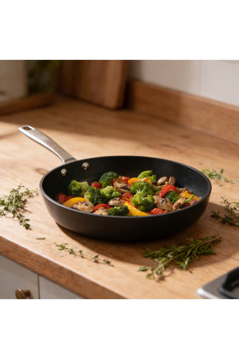 Maestro Non-Toxic Ceramic Non-Stick 7-Piece Cookware Set, Alternate, color, 7-Piece Set