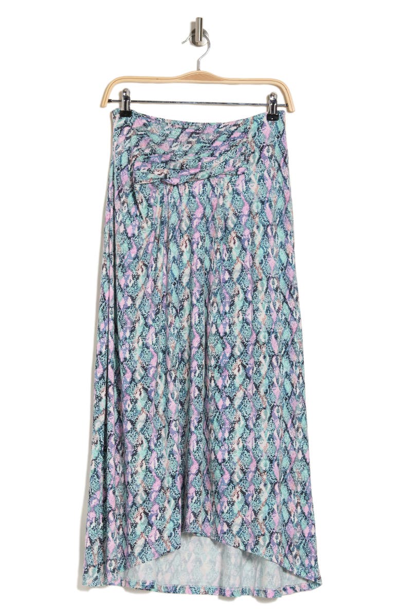 Tart Trina Jersey Skirt, Alternate, color, Spring Snake