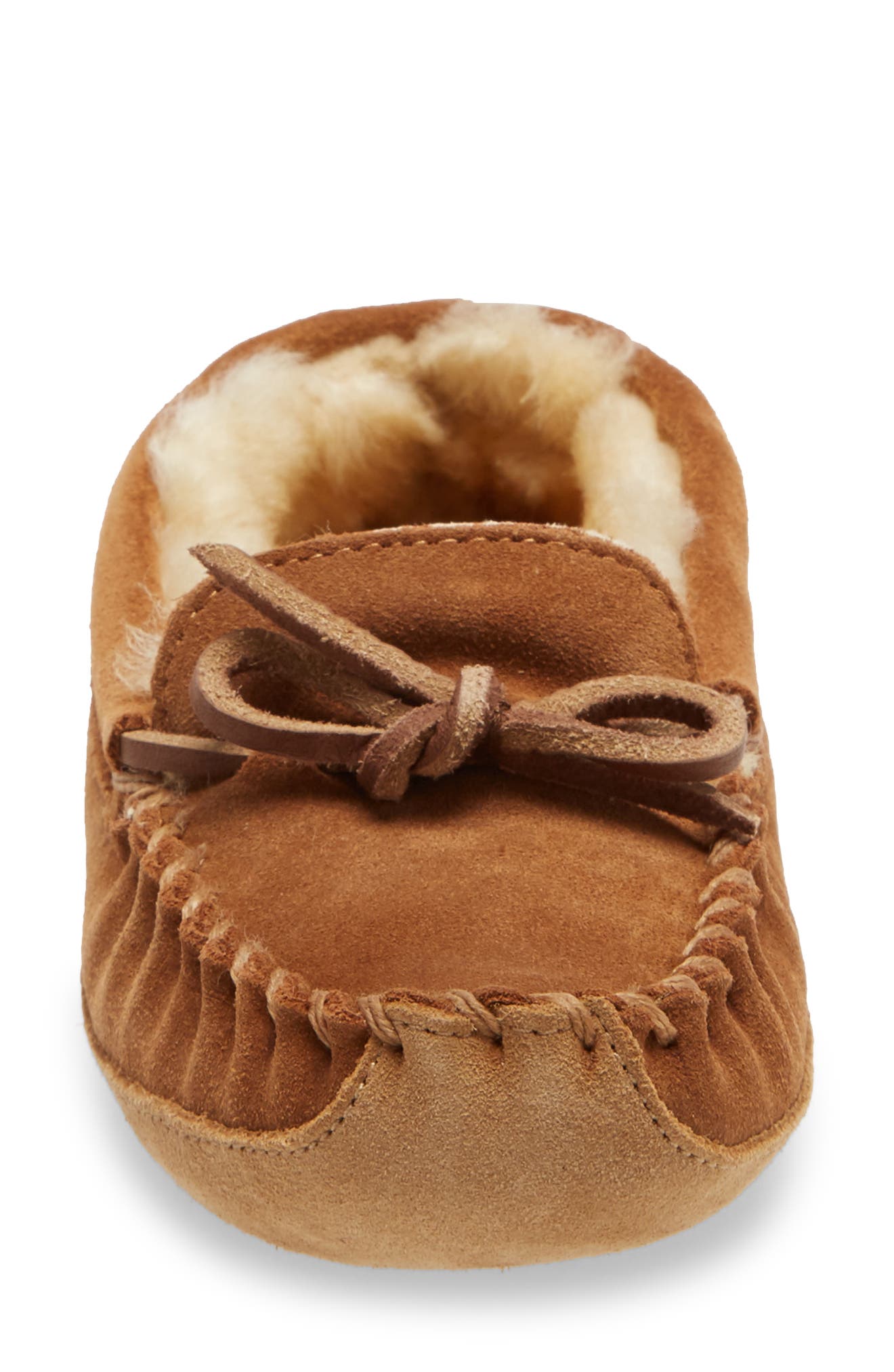 L.L.Bean Kids' Wicked Good Genuine Shearling Slipper, Alternate, color, 
