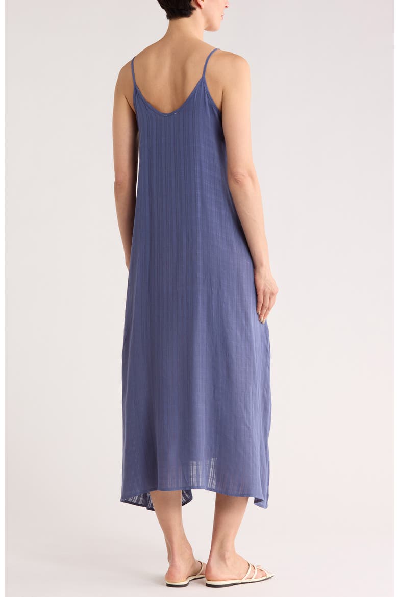Textured Flowy Cover-Up Dress, Alternate, color, BLUE INDIGO