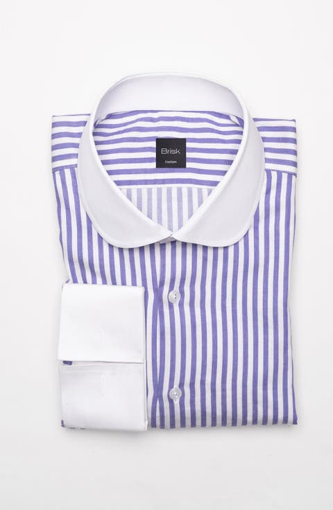 Bengal Twill Stripes Pima Cotton Shirt