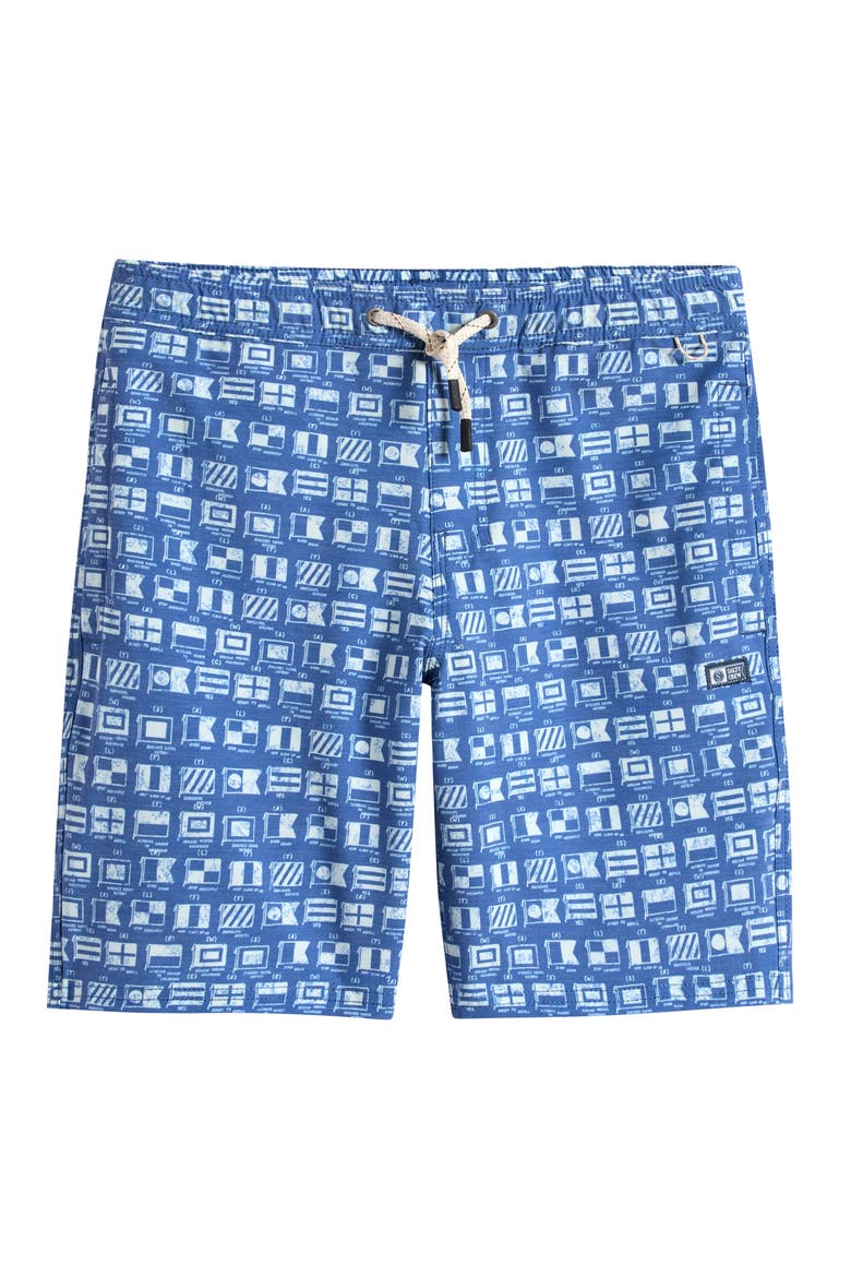 Kids' Crew Volley Swim Trunks, Main, color, TRUE NAVY