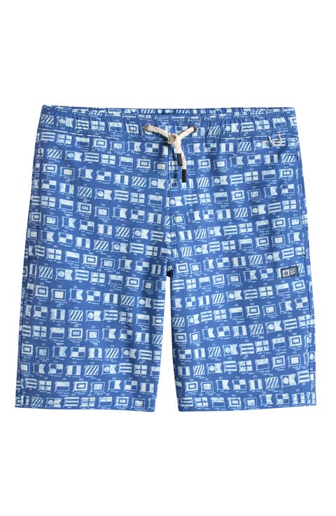Kids' Crew Volley Swim Trunks (Big Kid)