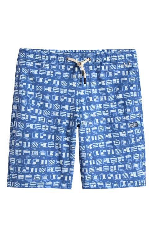 Salty Crew Kids' Crew Volley Swim Trunks in True Navy  product
