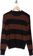 Bobeau Stripe Crewneck Sweater