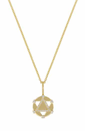 Liora 18k Gold Diamond Pendant Necklace