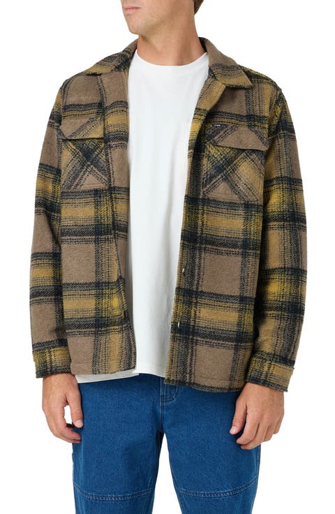 OG Lux Plaid Shirt Jacket