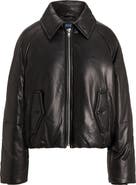 Polo Ralph Lauren Leather Puffer Jacket