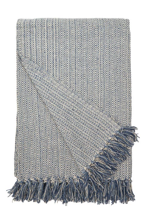 Julian Oversize Cotton Throw Blanket