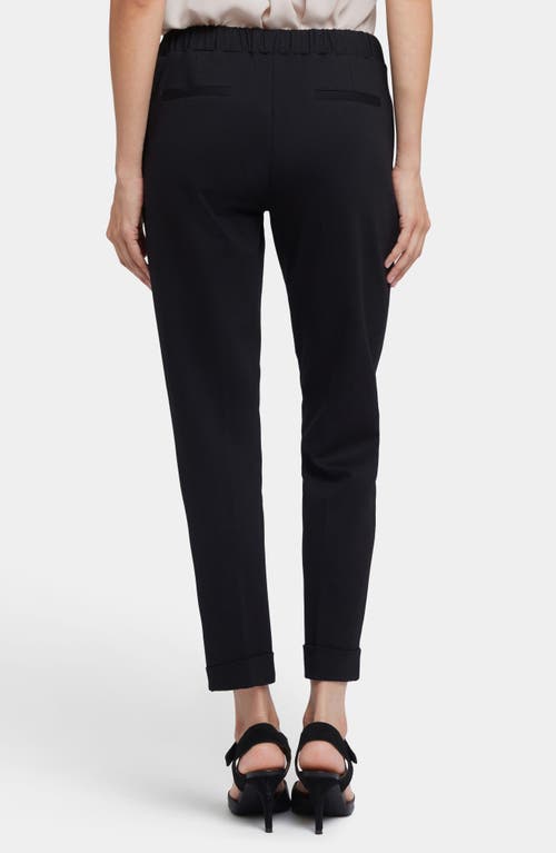 Nydj Cassidy Cuffed Pants In Black