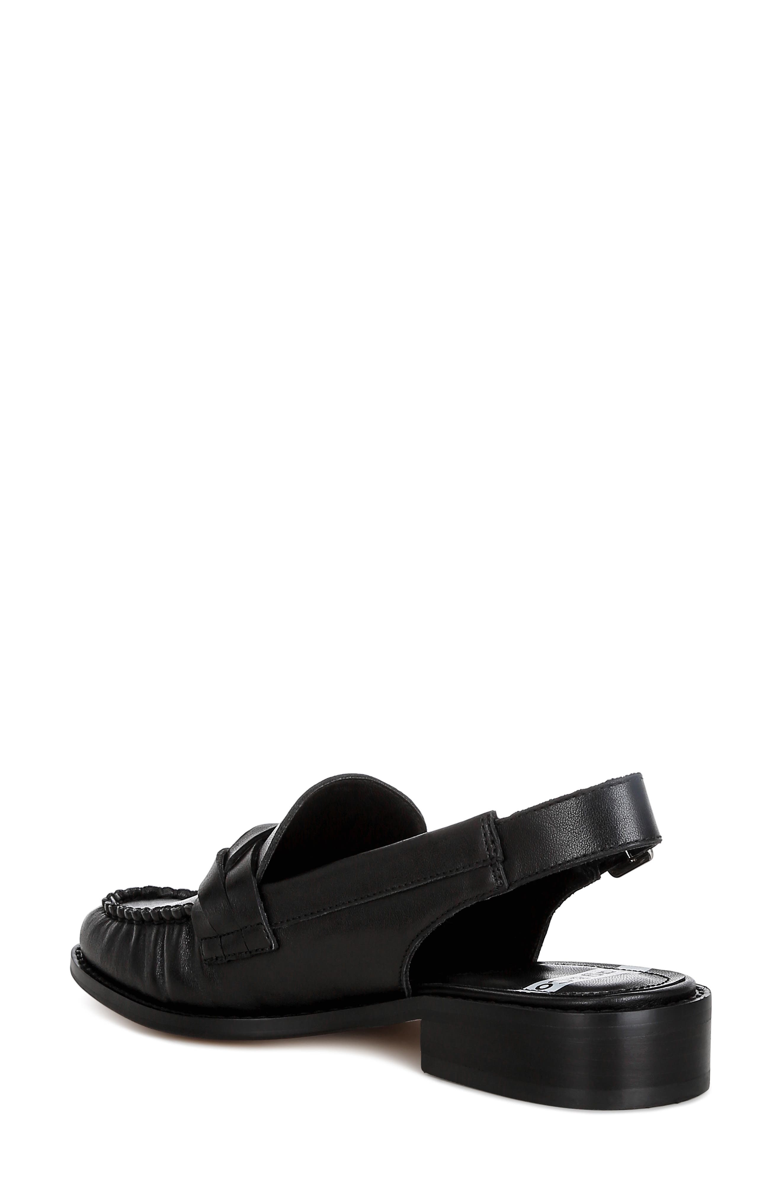 Rag & Co Jemykin Slingback Loafer, Alternate, color, Black