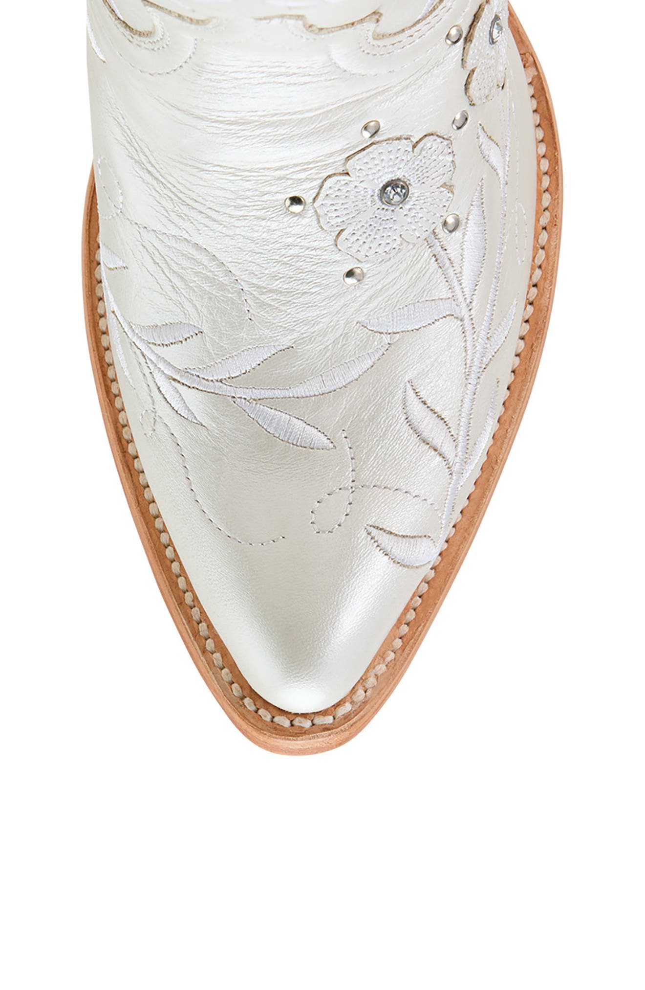 Ariat Romance Western Boot, Alternate, color, Pearly White