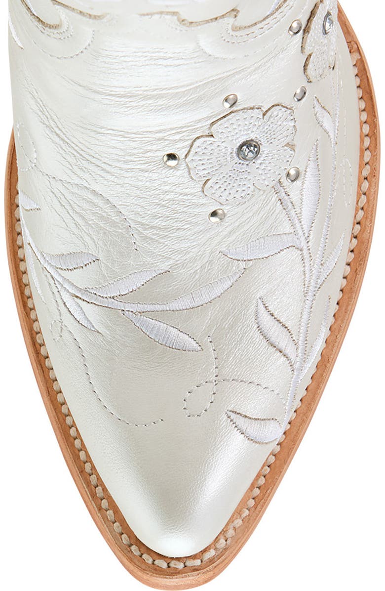 Ariat Romance Western Boot, Alternate, color, Pearly White