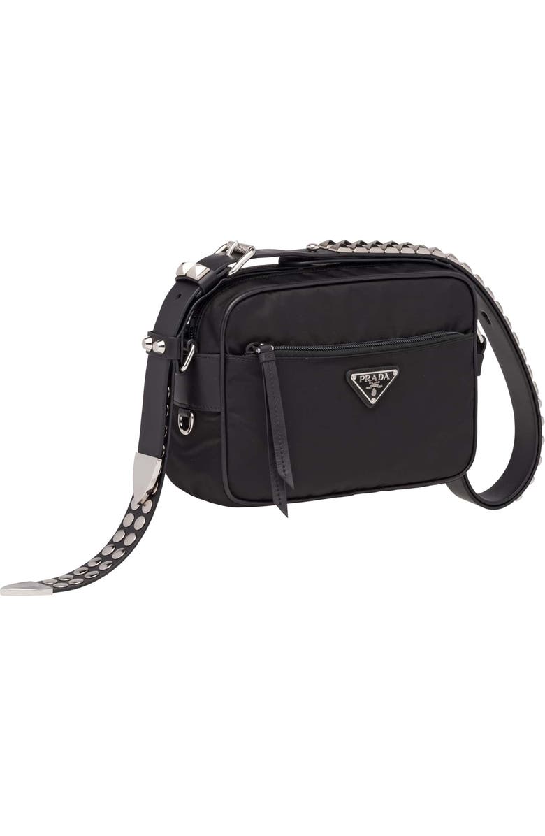 Prada Small Nylon Camera Bag, Alternate, color,