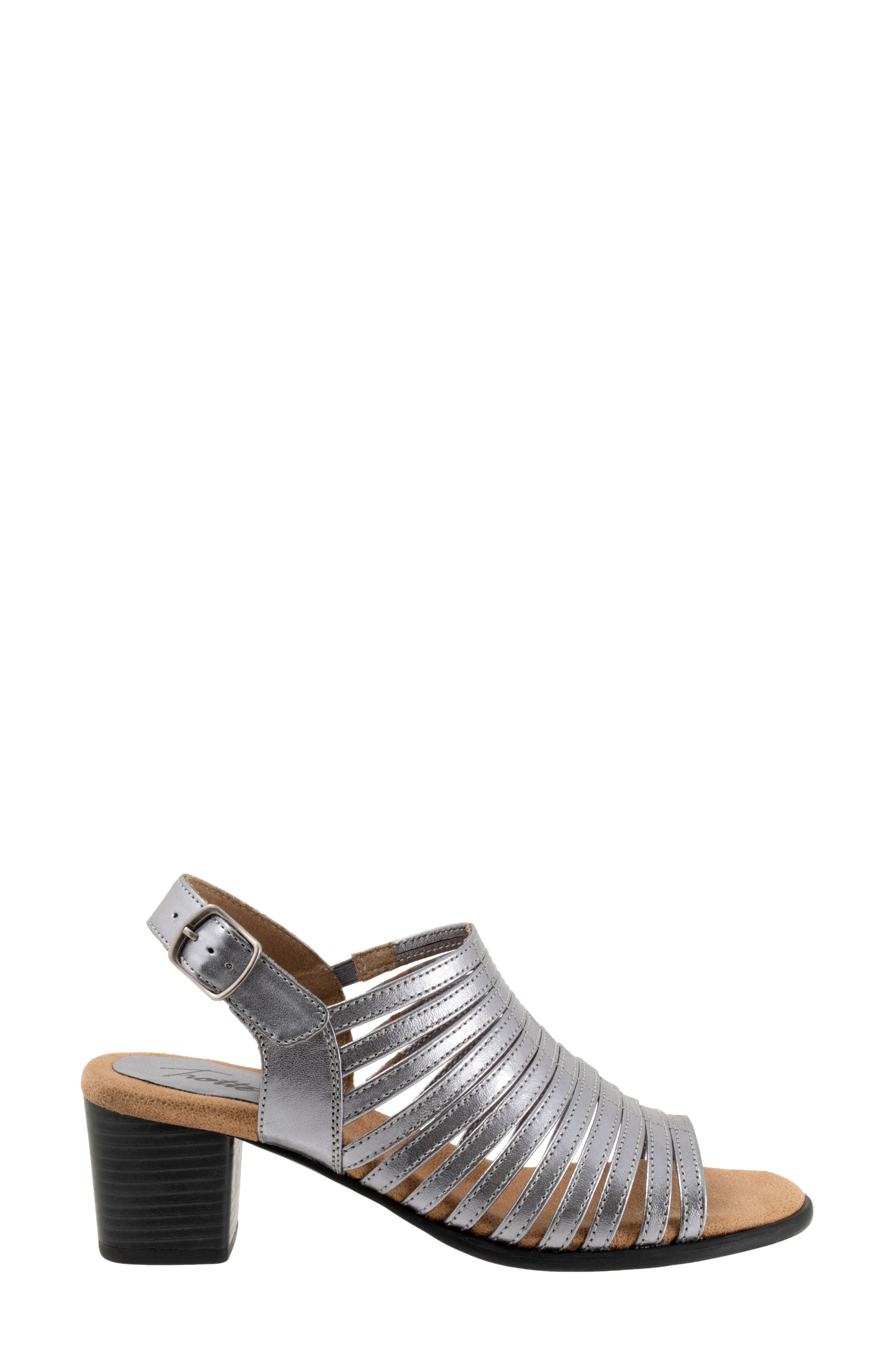 Midge 2.0 Slingback Sandal, Alternate, color, PEWTER