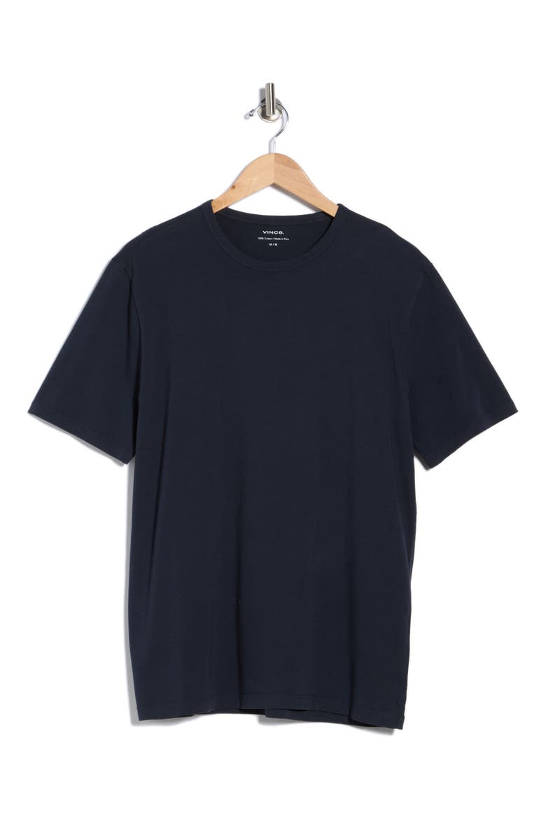 Cotton Crewneck T-Shirt, Alternate, color, WASHED COASTAL