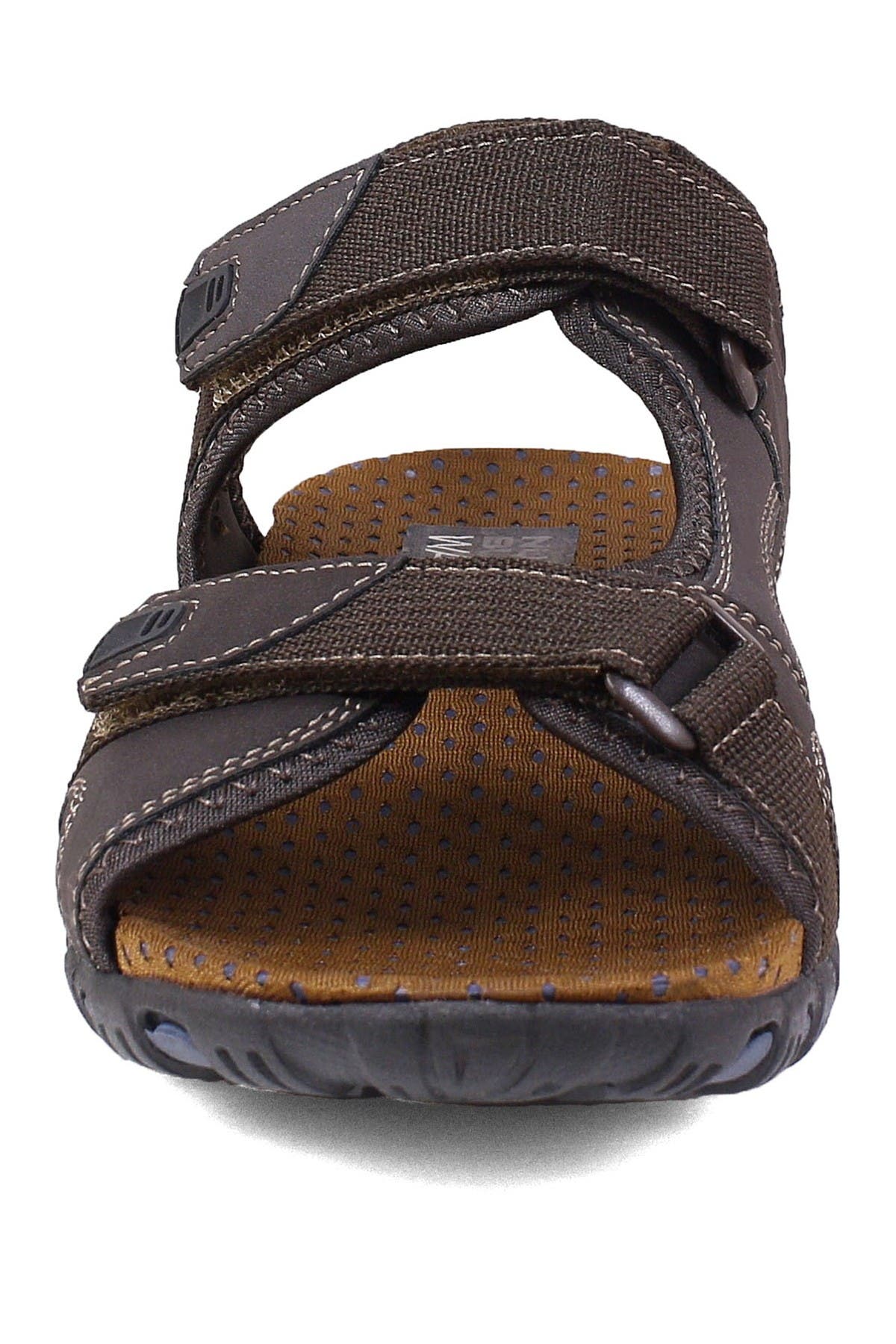 NUNN BUSH Rio Bravo Open Toe River Sandal - Wide Width Available, Alternate, color, Brown