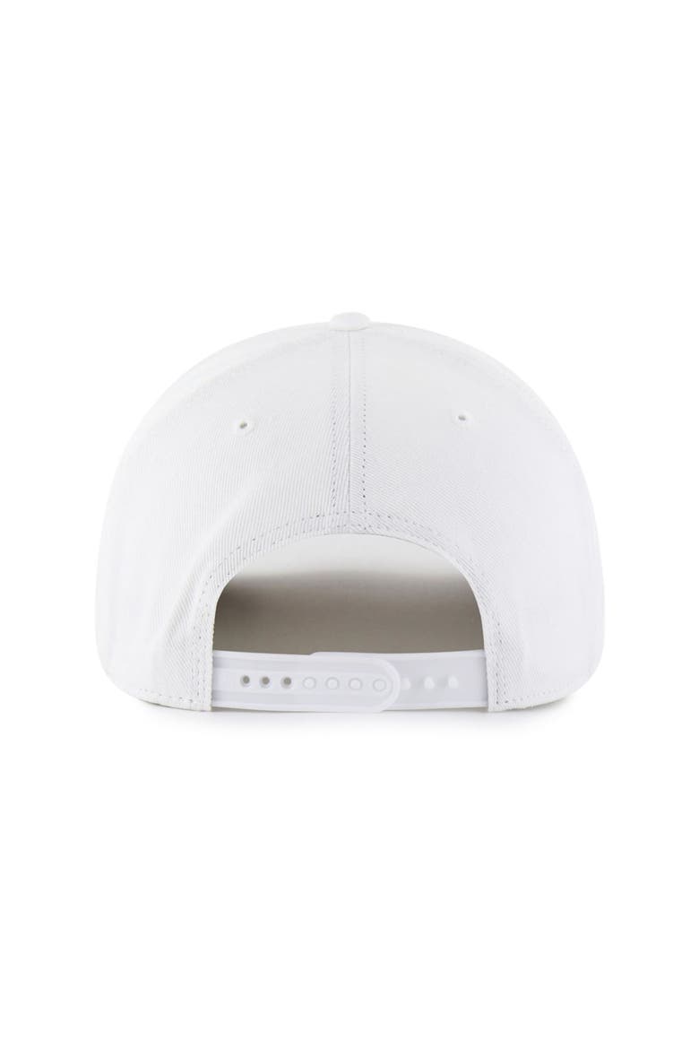 Men's '47 White Los Angeles Rams Jagged Hitch Adjustable Hat, Alternate, color, White