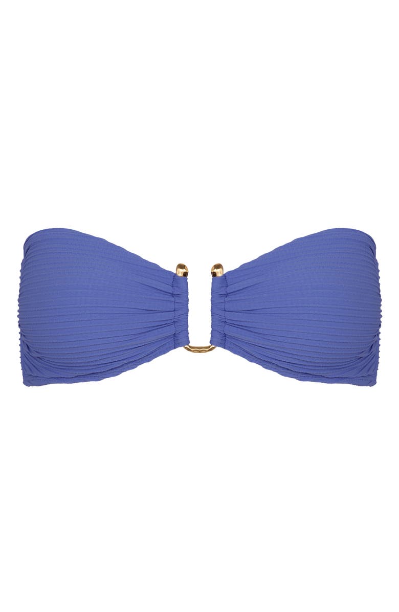 ViX Paula Hermanny Jill Bandeau Bikini Top, Alternate, color, Blue