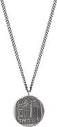 ED JACOBS NYC Israeli Palm Tree Pendant Necklace