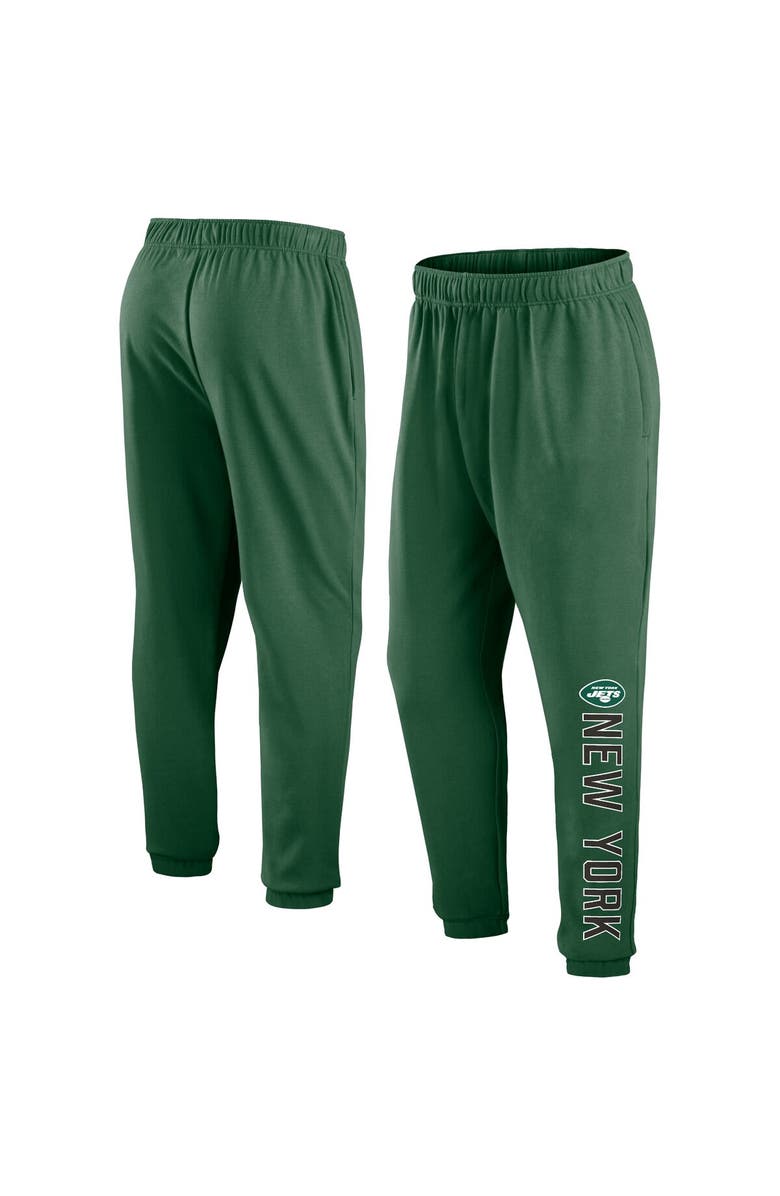 FANATICS Men's Fanatics Branded Green New York Jets Big & Tall Chop Block Lounge Pants, Main, color, 