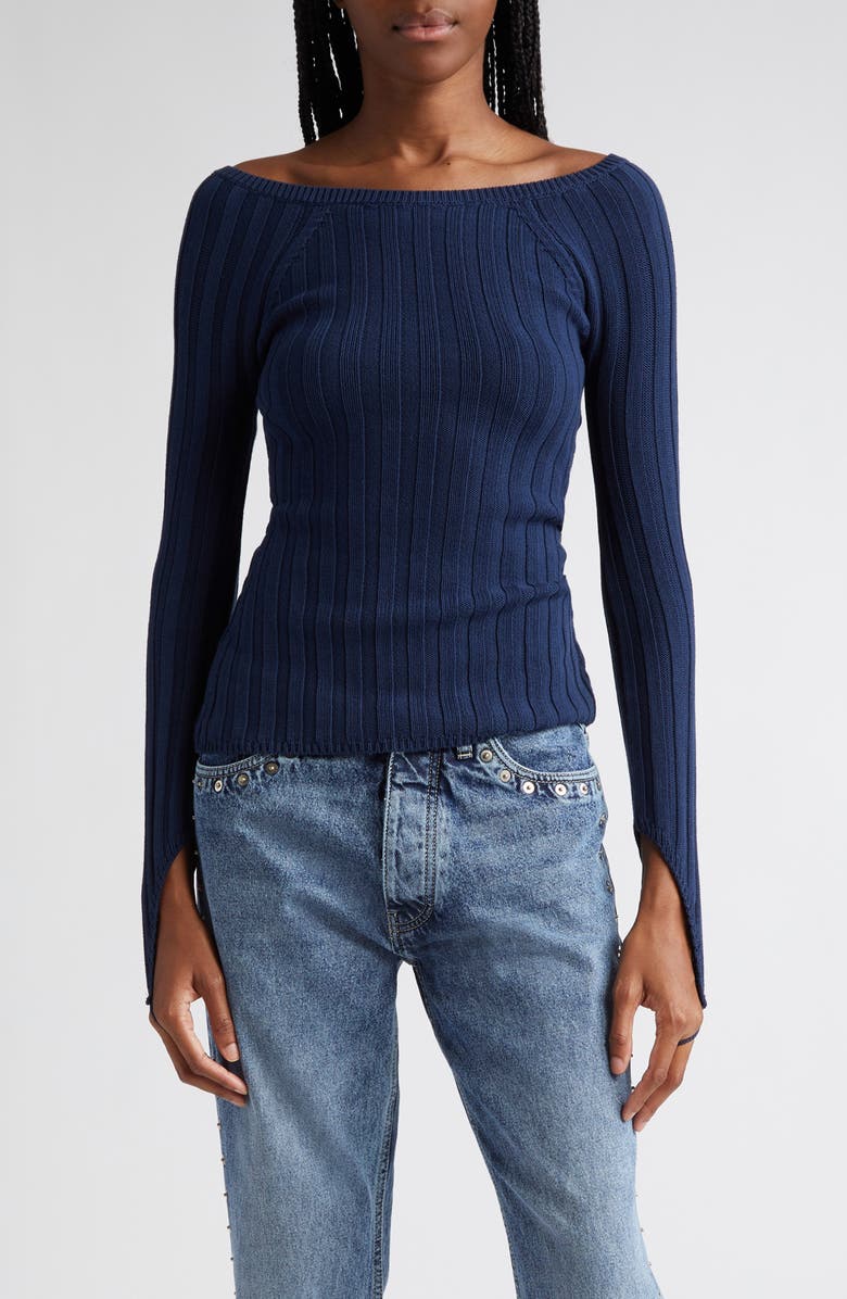 Paloma Wool Canal Rib Sweater, Main, color, 