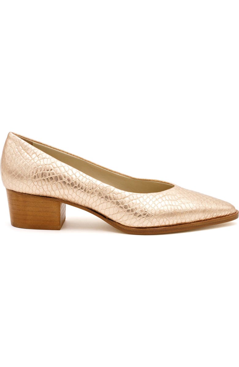Amalfi by Rangoni Pacifico Pointed Toe Pump, Alternate, color, Rame Alabama