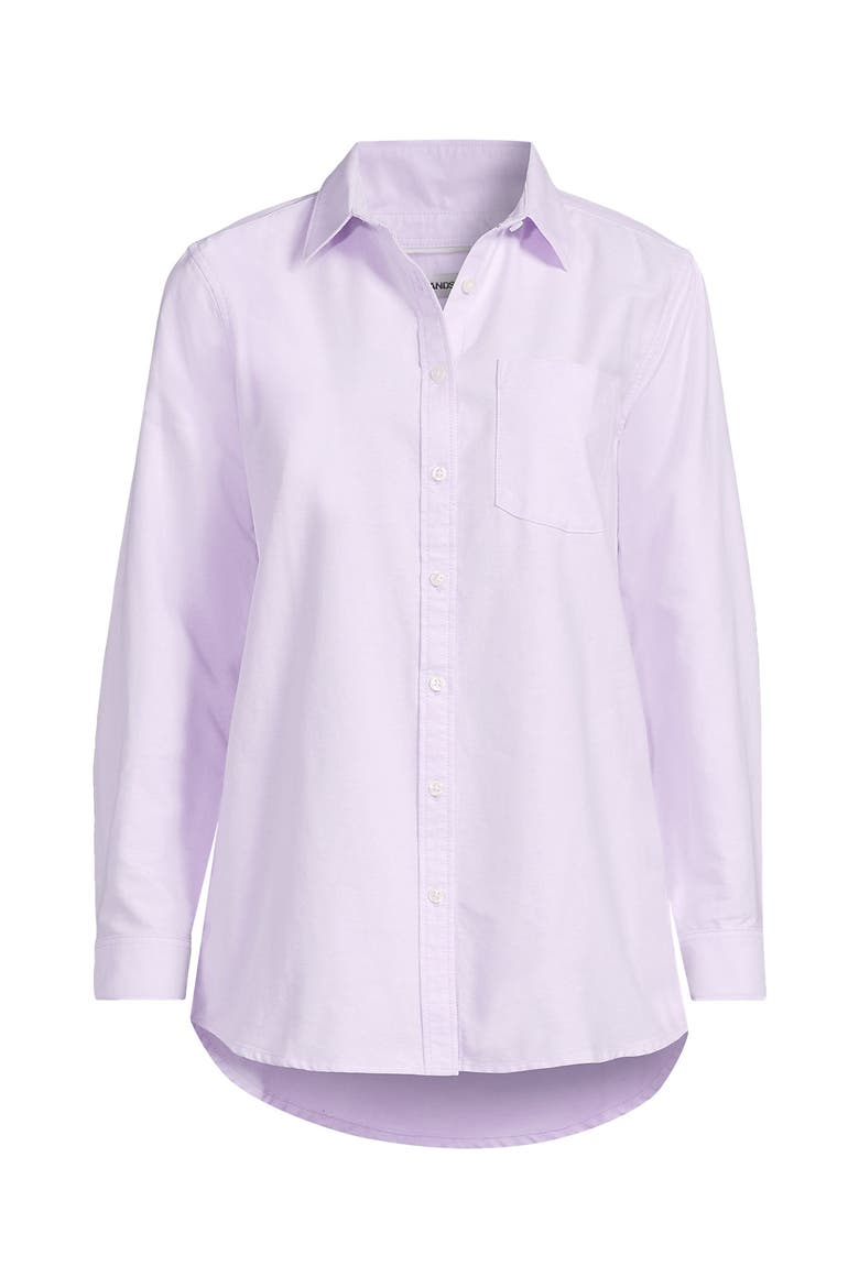 Oxford Shirt, Alternate, color, Pale Whisper Lilac