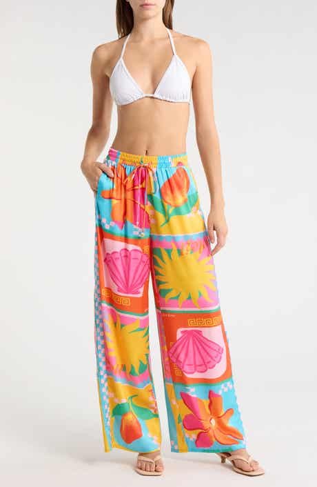 Drawstring Cover-Up Resort Pants