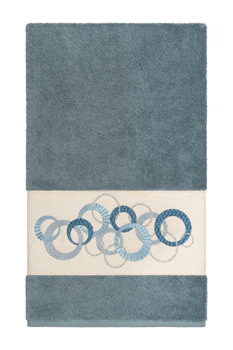 Linum Home Textiles Turkish Cotton Geometric Design Bath & Hand Towels ...