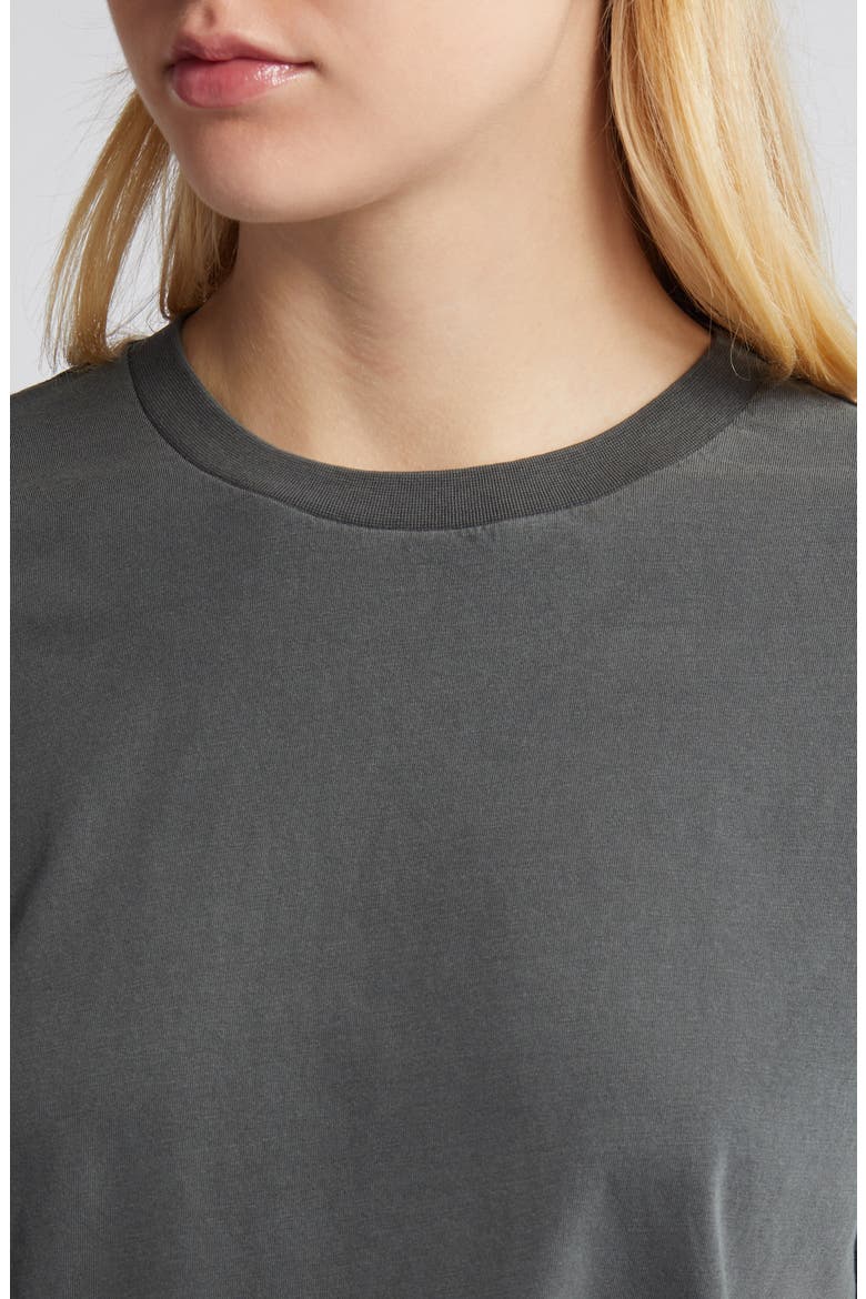 Oversize Cotton T-Shirt, Alternate, color, BLACK NIGHT