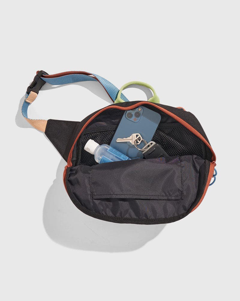 United By Blue (R)evolution Utility Fanny Pack, Alternate, color, Black Multi