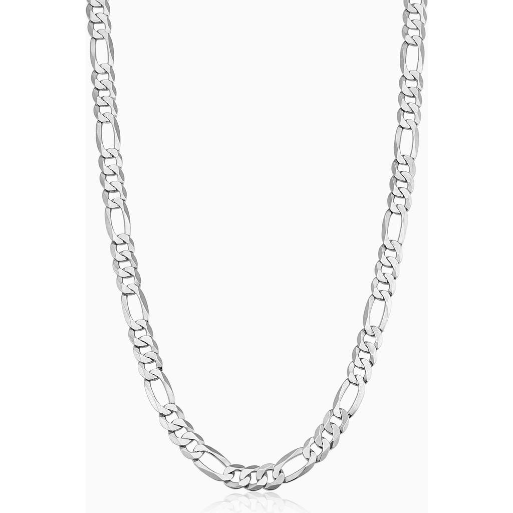 Oradina Founders Figaro Chain In Silver