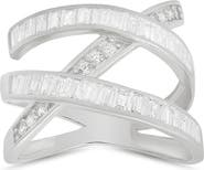 Queen Jewels Cubic Zirconia Highway Statement Ring