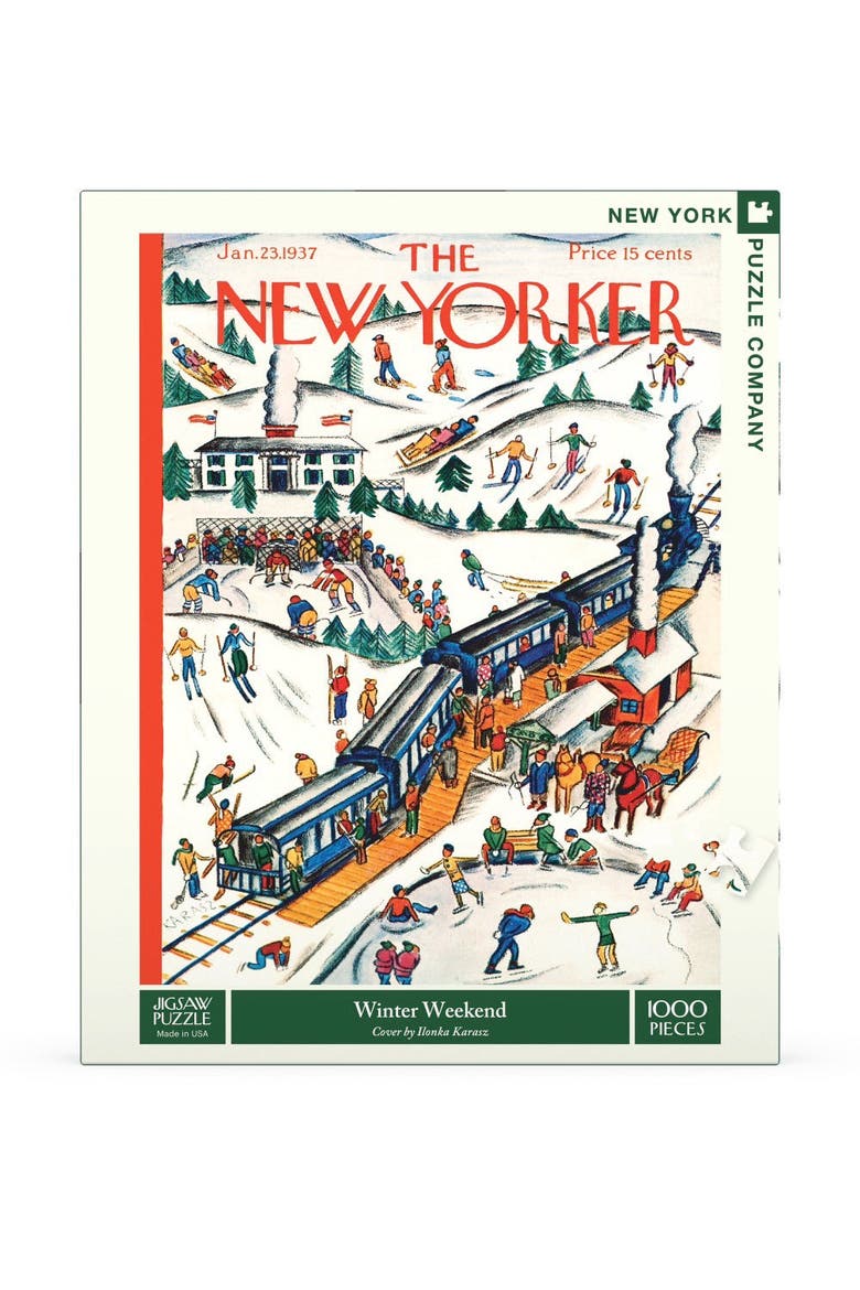 Winter Weekend 1000 Piece Puzzle, Main, color, No Color