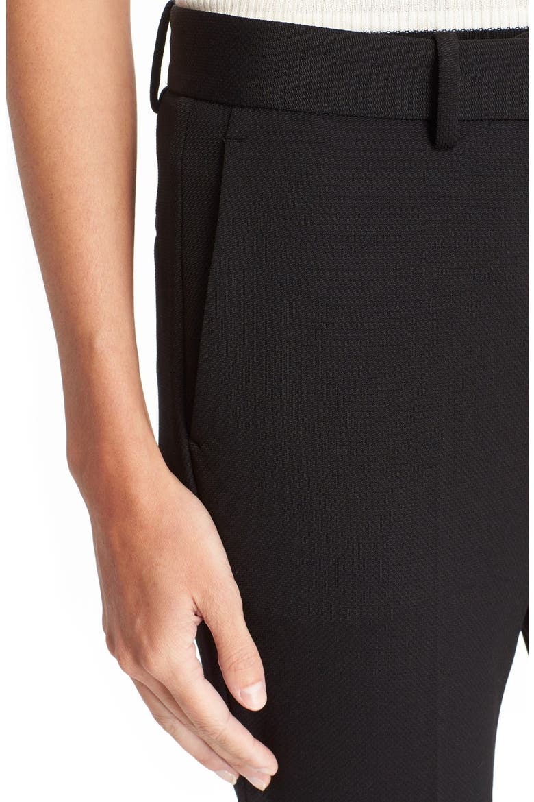 'Treeca' Cigarette Pants, Alternate, color, BLACK