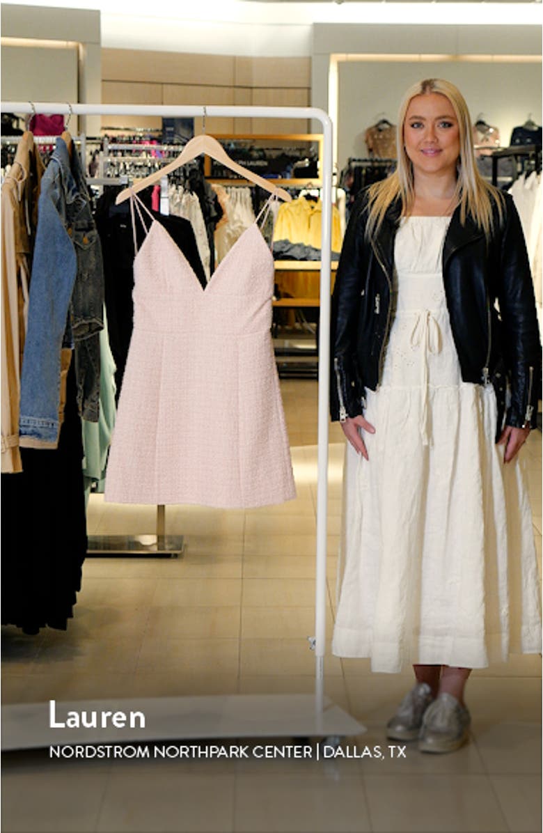 Carli Tweed Minidress, sales video thumbnail