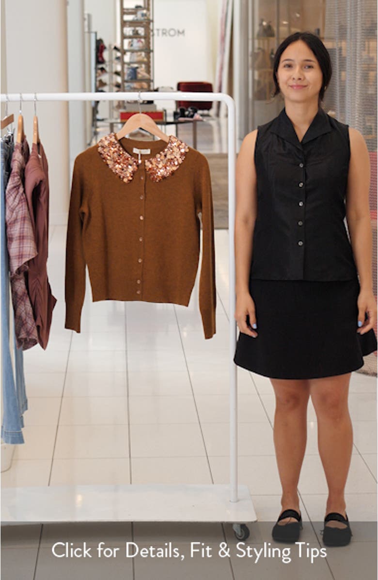 Embellished Cashmere Cardigan, sales video thumbnail