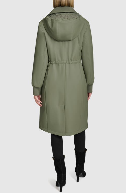 Andrew Marc Finley Coat In Sage