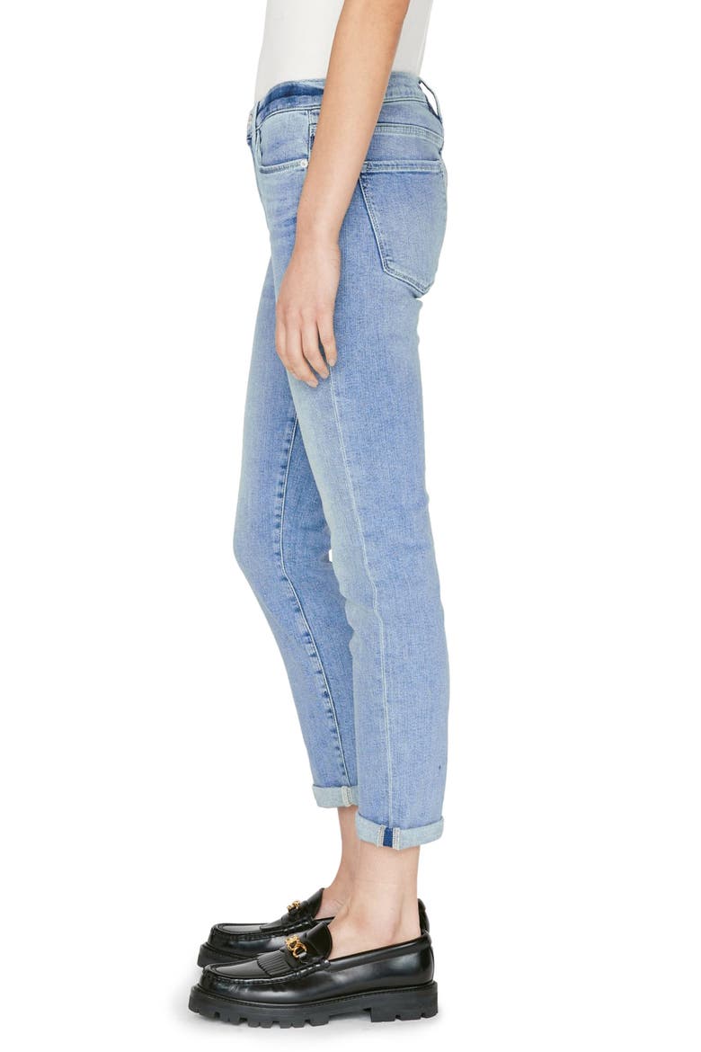 Le Garcon Ankle Slim Boyfriend Jeans, Alternate, color, GALESTON