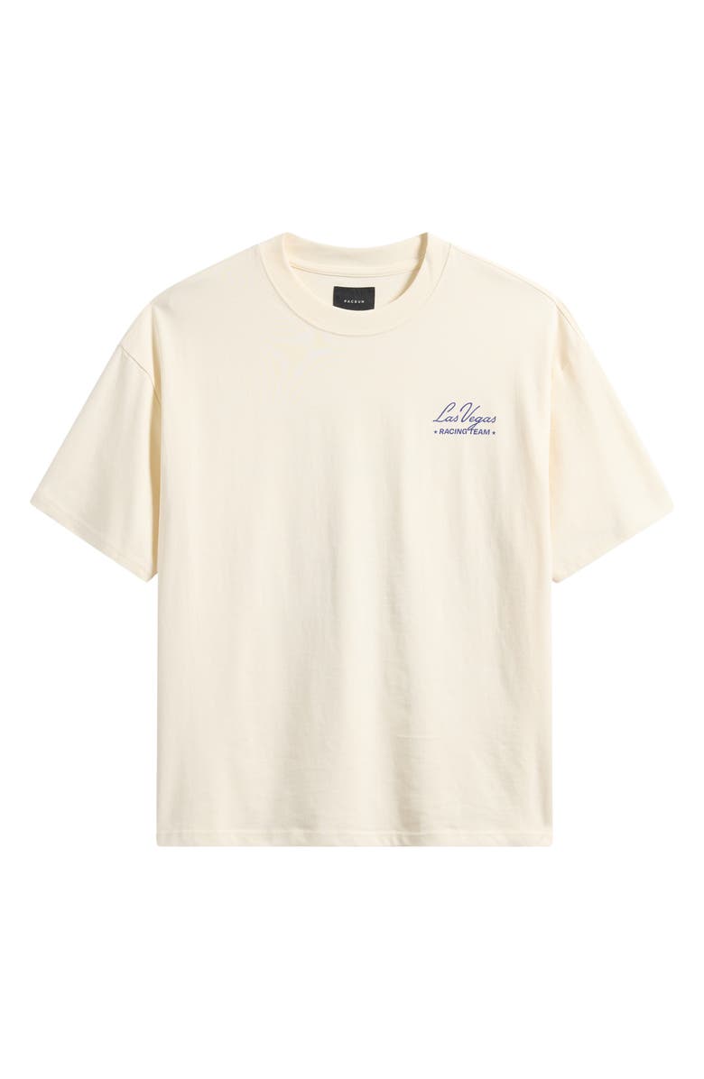PacSun Vegas Cotton Graphic T-Shirt, Alternate, color, Cream