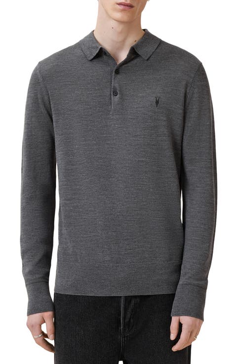 Mode Merino Wool Polo Sweater