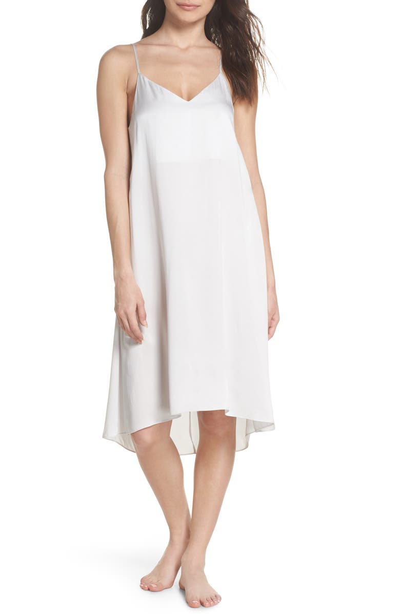 Papinelle Silk Nightgown, Main, color, 