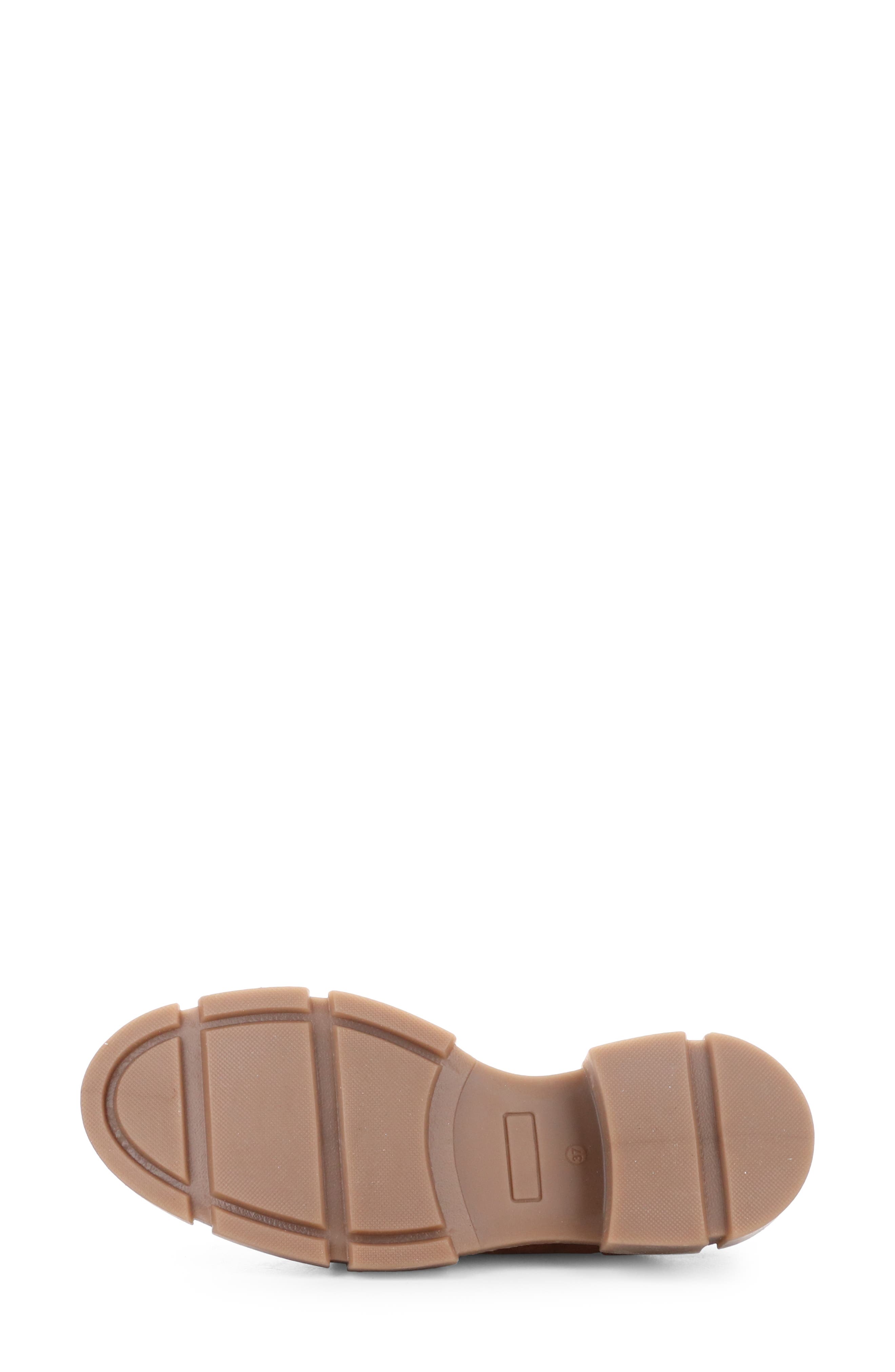 Bos. & Co. Lawn Chunky Penny Loafer, Alternate, color, Rust Suede