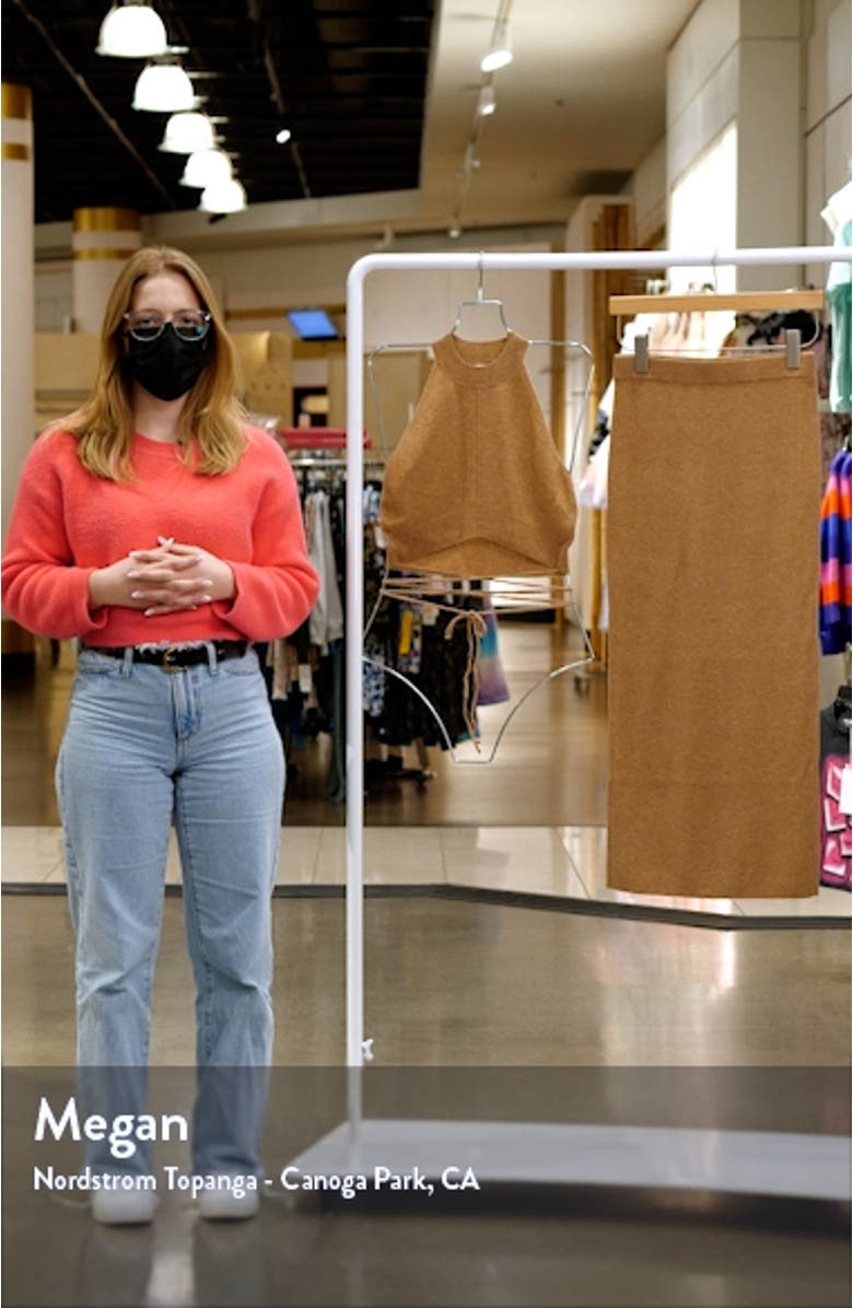 Renato Two-Piece Cashmere Top & Midi Skirt Set, sales video thumbnail