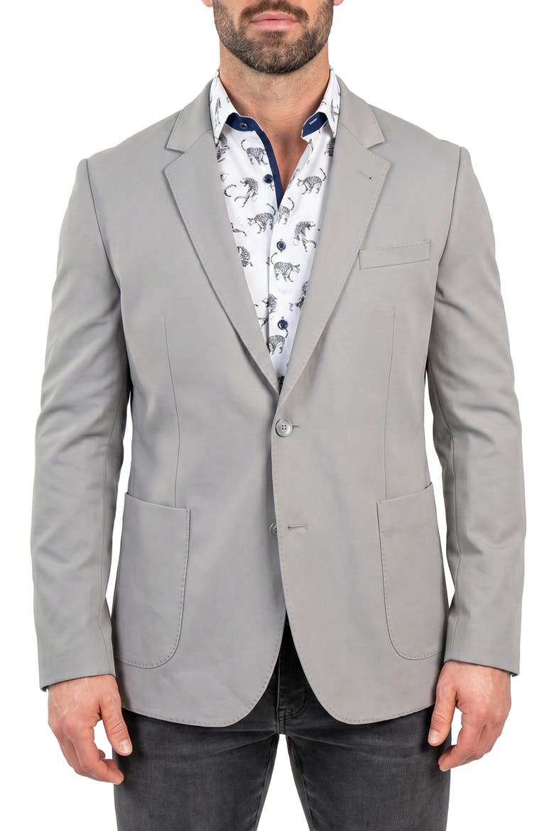 Descartes Unconstructed Sport Coat, Main, color, GREY