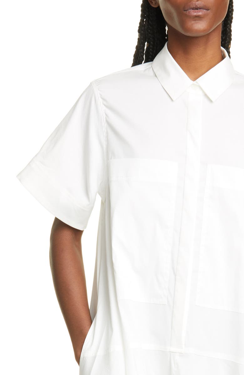 Lee Mathews Elsie Poplin Midi Shirtdress, Alternate, color, 
