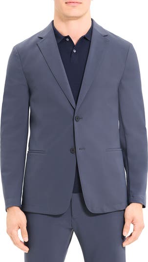 Theory【2024】 PRECISION CLINTON DPK W A Blue Precision Ponte Clinton Blazer | Theory