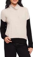 Karen Kane Colorblock Turtleneck Sweater