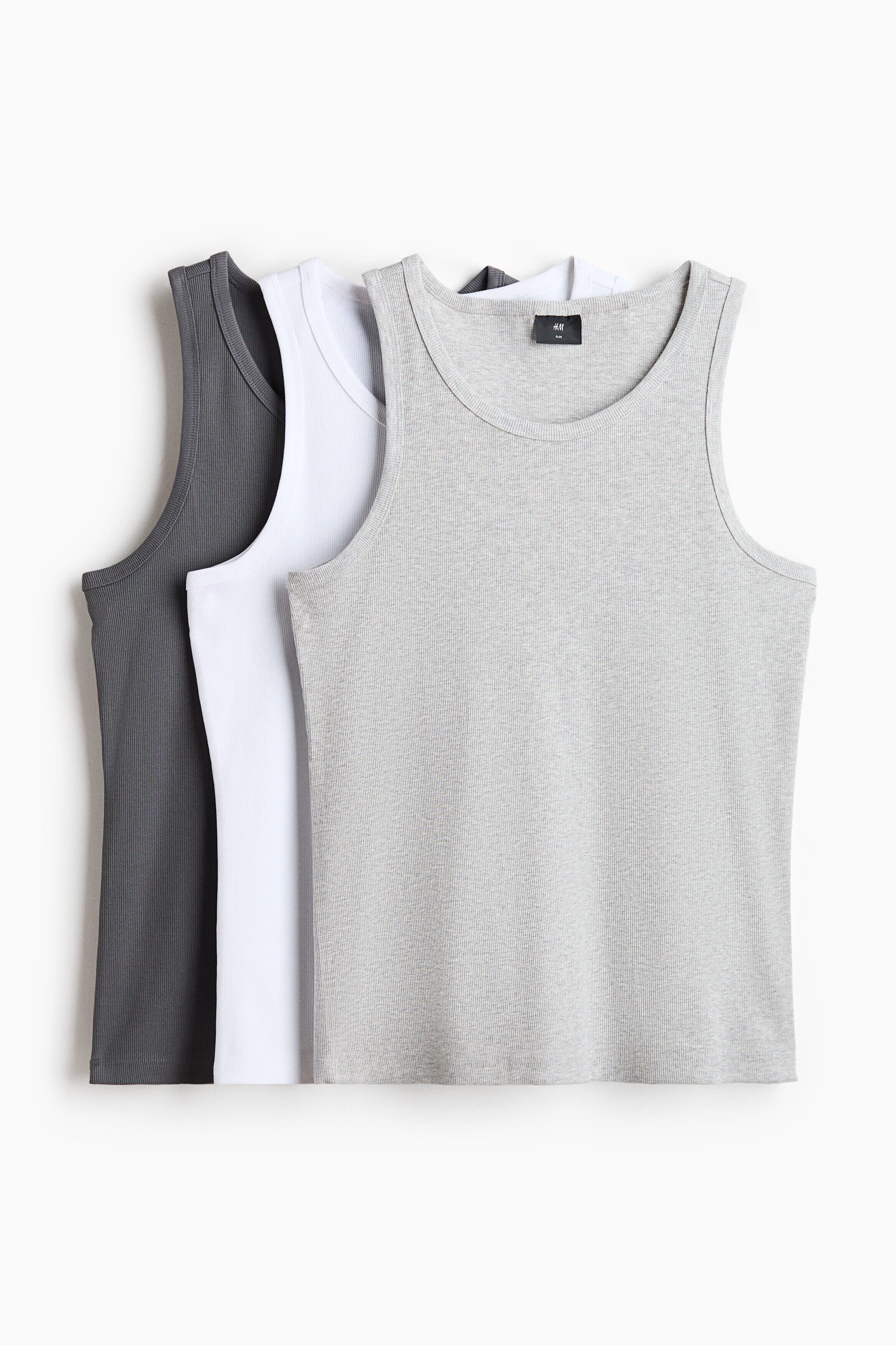 selected Gray/white/light gray melange